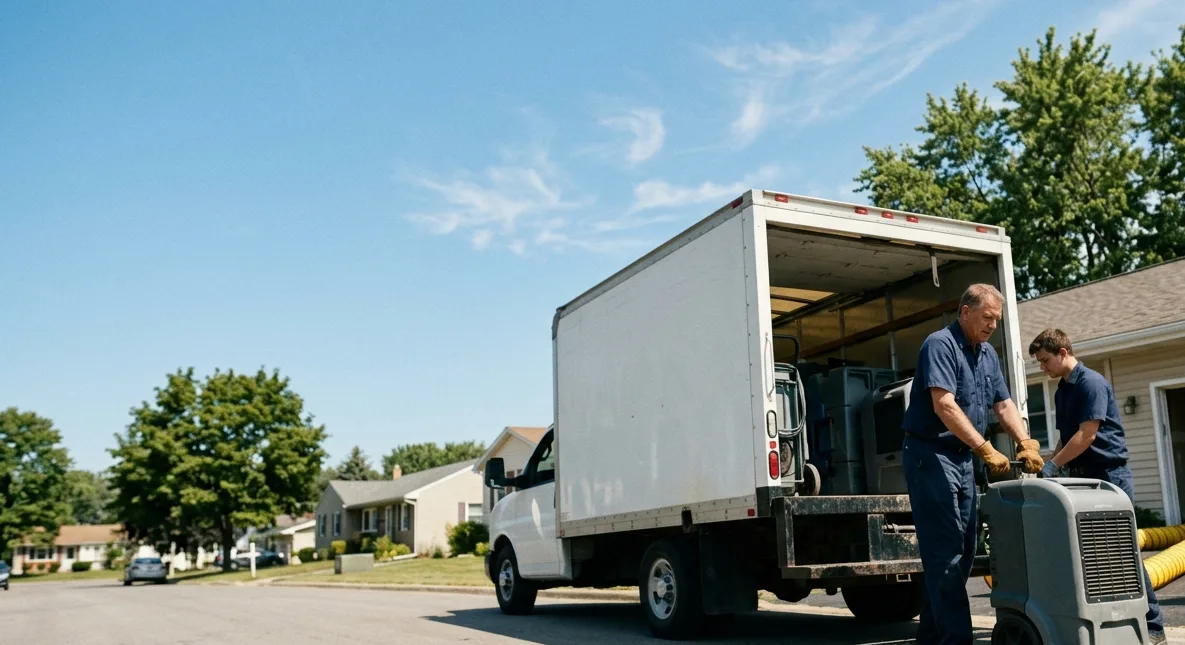 Water Damage Cleanup in West Farmington, OH near me